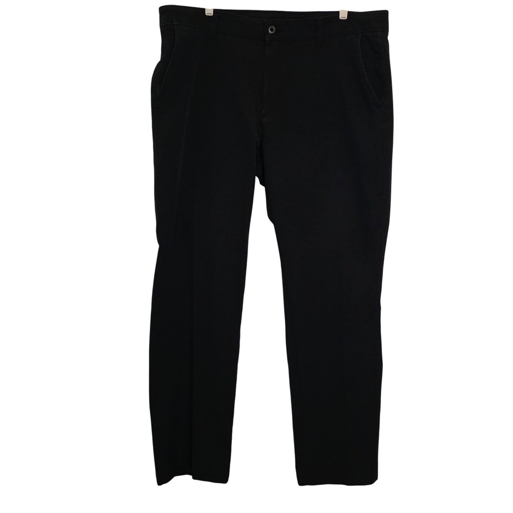 Under Armour Mens Golf Pants Black Size 38x32 Straight Fit Performance